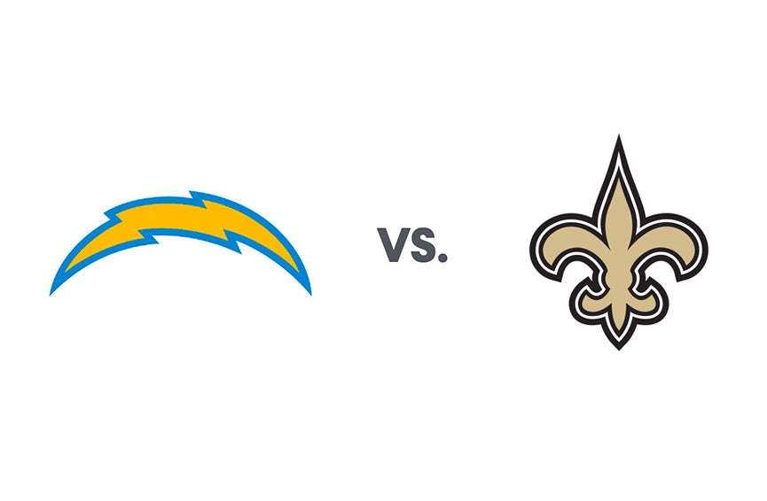 More Info for Chargers vs. Saints