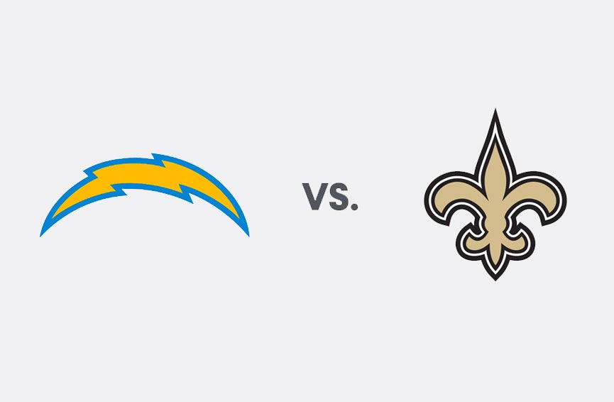 Chargers vs. Saints