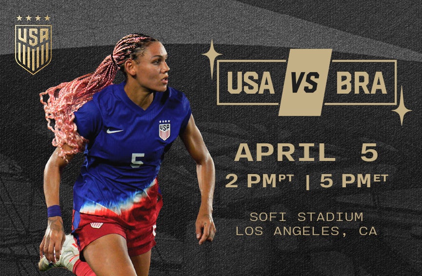 U.S. Women's National Team vs. Brazil